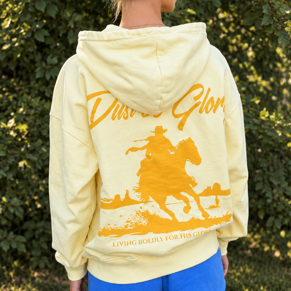 Yellow LIVE BOLDLY Hoodie