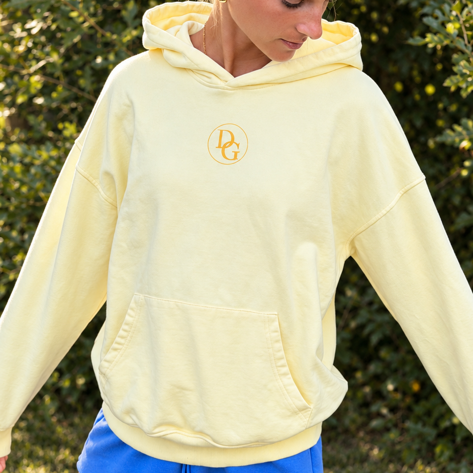 Yellow LIVE BOLDLY Hoodie