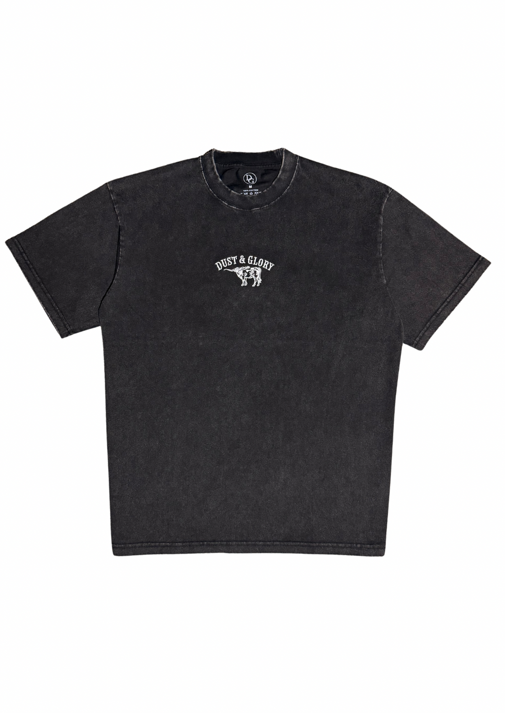 Black Oversized Embroidered Shirt