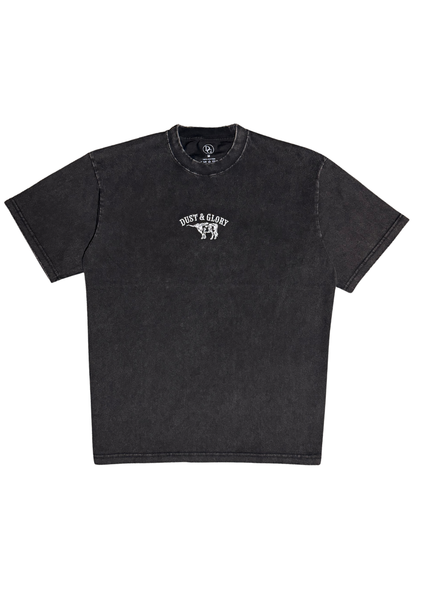 Black Oversized Embroidered Shirt